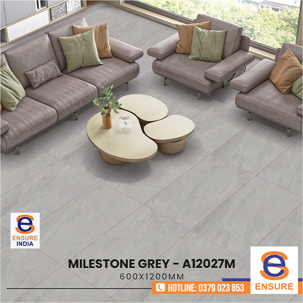 Gạch Matt Milestone Grey - A12027M 600x1200 mm